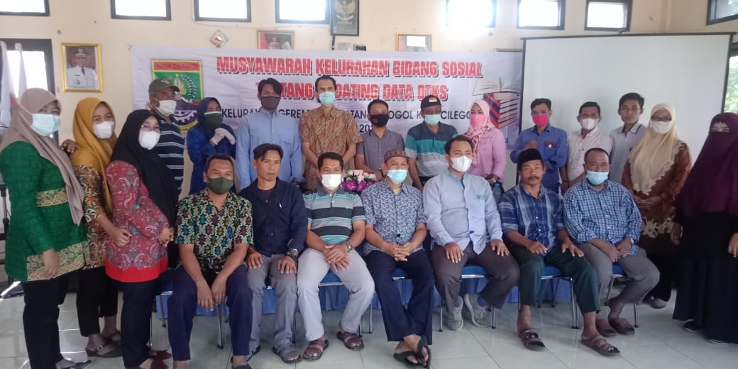 Updating Data DTKS  kelurahan Gerem Gerogol kota Cilegon 2021