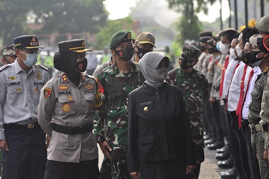 Walikota Banjar Pimpin Apel Gelar Pasukan Ops Ketupat Lodaya 2021, Ini yang Disampaikannya
