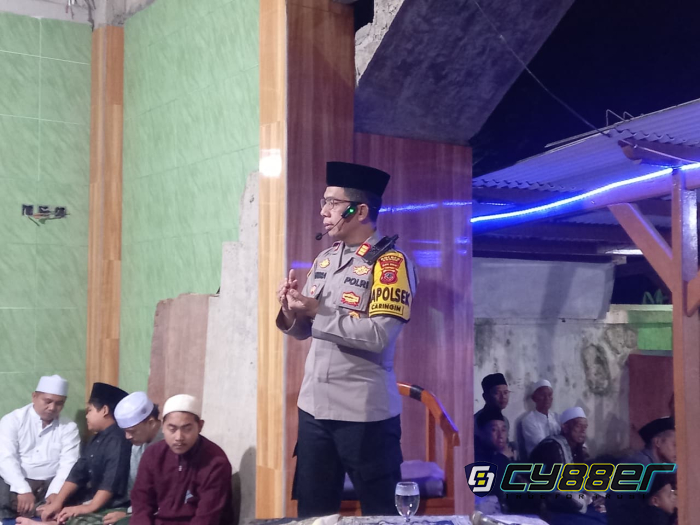 Kapolsek Caringin Hadiri Peringatan Maulid Nabi Muhammad SAW 1447 H, Sampaikan Pesan Kamtibmas