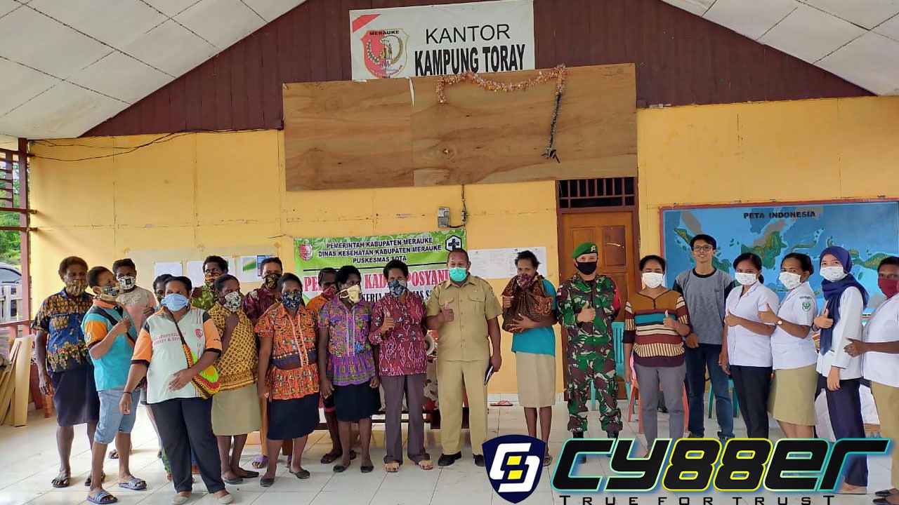Satgas Yonif 125 Dukung Dinas Kesehatan Merauke Dalam Pelatihan Kader Posyandu