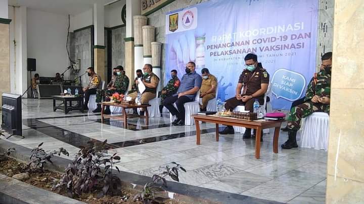 Rapat Kordinasi Penanganan Covid-19 dan Pelaksanaan Vaksinasi Harus Jelas, Tegas dan Tepat Sasaran