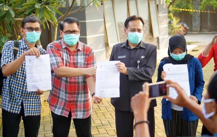Empat Petugas Medis RSUD Dr Iskak Tulungagung Dinyatakan Sembuh Covid-19