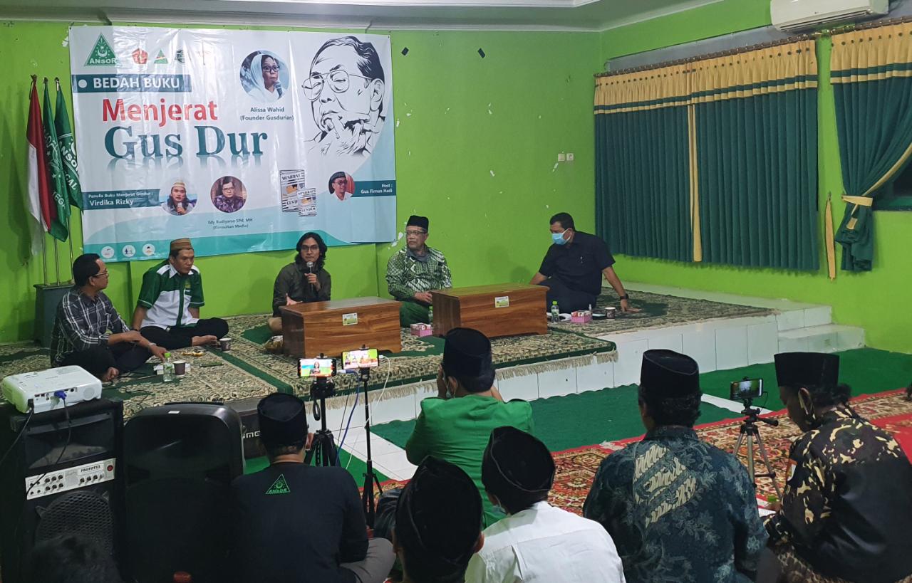 GP Ansor Kota Tegal Bedah Buku ‘Menjerat Gusdur’ 