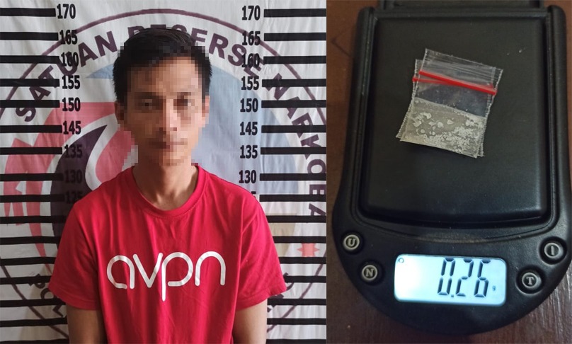 Polisi Tangkap Pengedar Narkotika di Kelurahan Menggala Kota