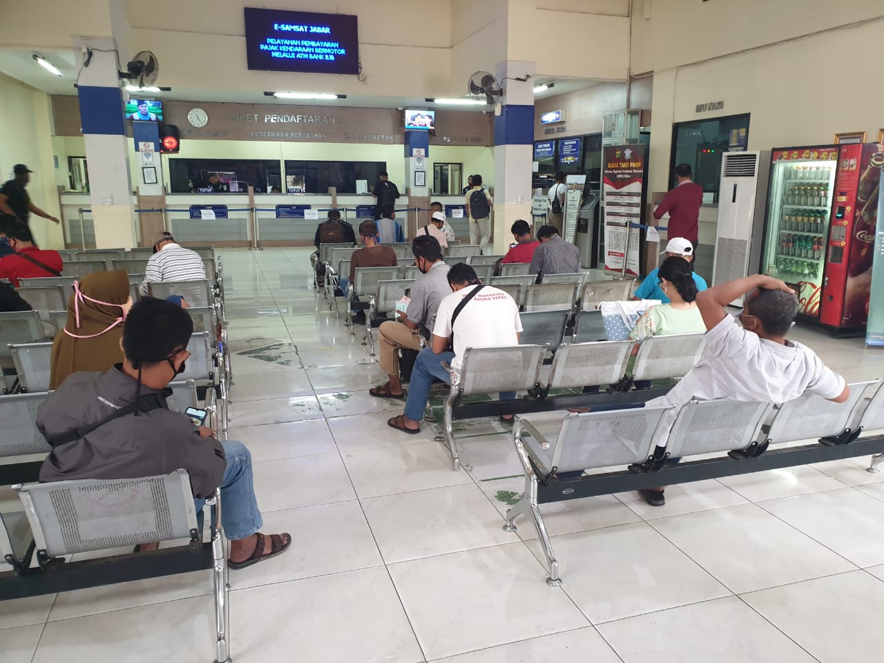 Meski New Normal, Pelayanan Samsat Cikarang Tetap Patuhi Protokol Covid-19