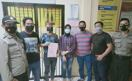 Satreskrim Polres Serang Kota Amankan Pelaku TPPO
