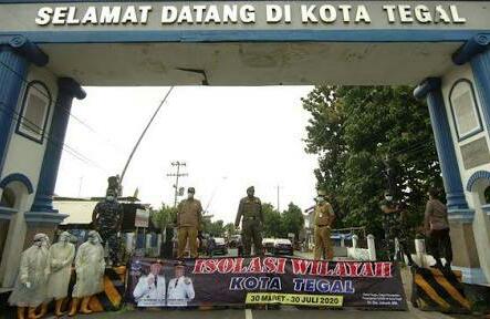 Kota Tegal Masuk Zona Merah Covid-19
