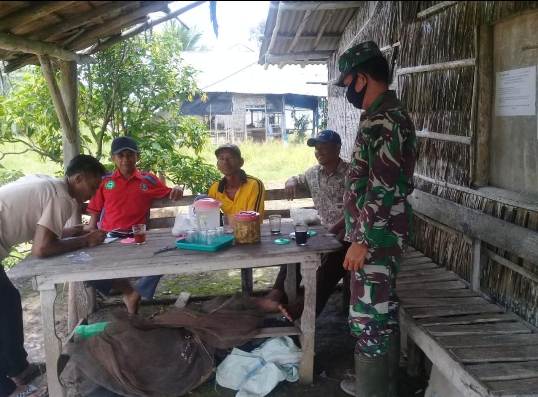 Sertu Heri Supriyanto Himbau Warga Binaanya Untuk Patuhi Prokes