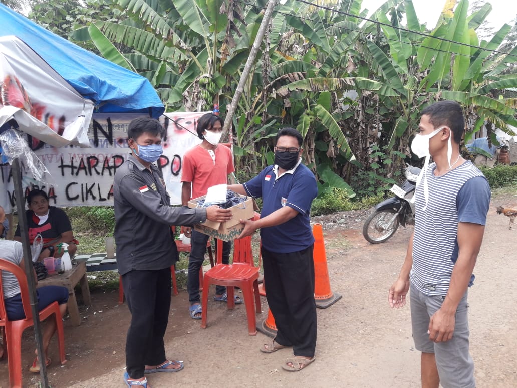 Pemerintah Dusun Ciklatar Terus Mensosialisasikan langsung Pencegahan Virus Covid19