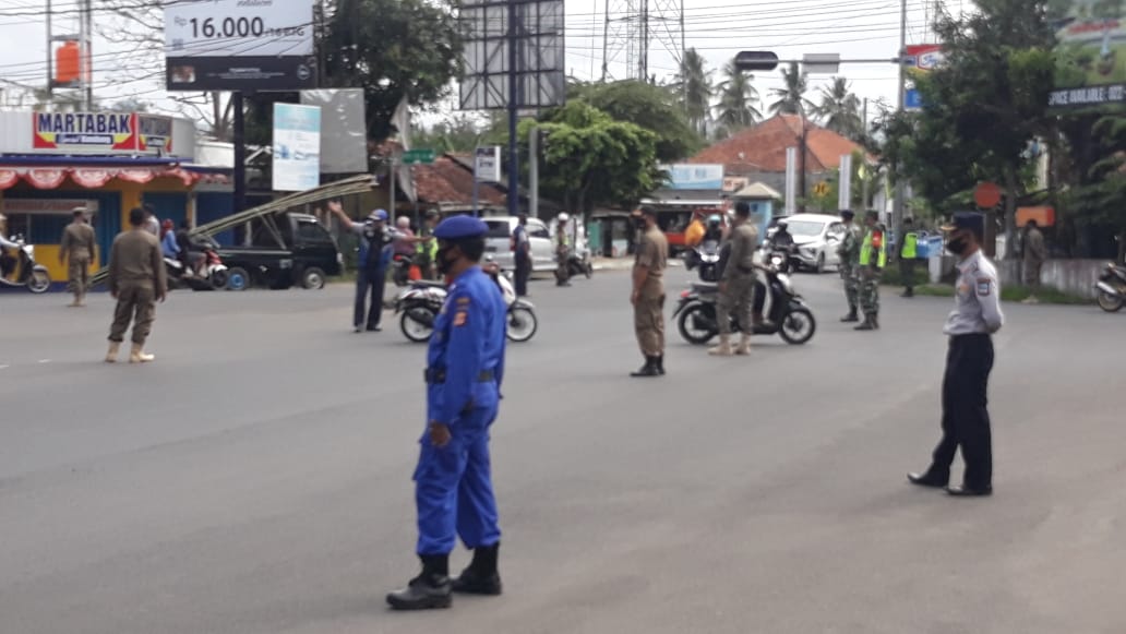 Tak Henti-Hentinya, Polres Ciamis Terus Ingatkan Bahaya Covid-19 