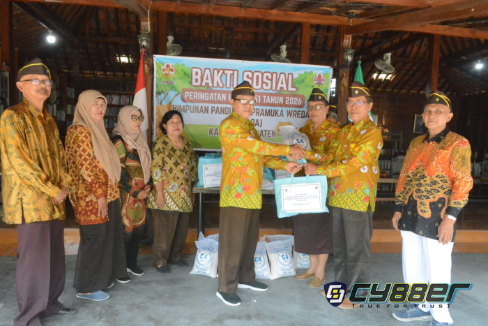 Memperingati Hut ke-51 HIPPRADA Cabang Klaten Bagi-bagi Sembako