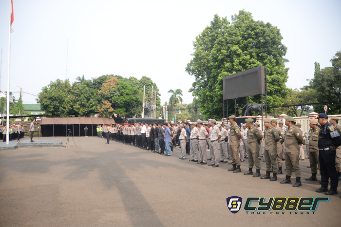 Antisipasi Gangguan Kamtibmas, Polres Bogor Bersama Kodim 0621, Dishub, dan Satpol PP Gelar Patroli Dialogis Skala Besar