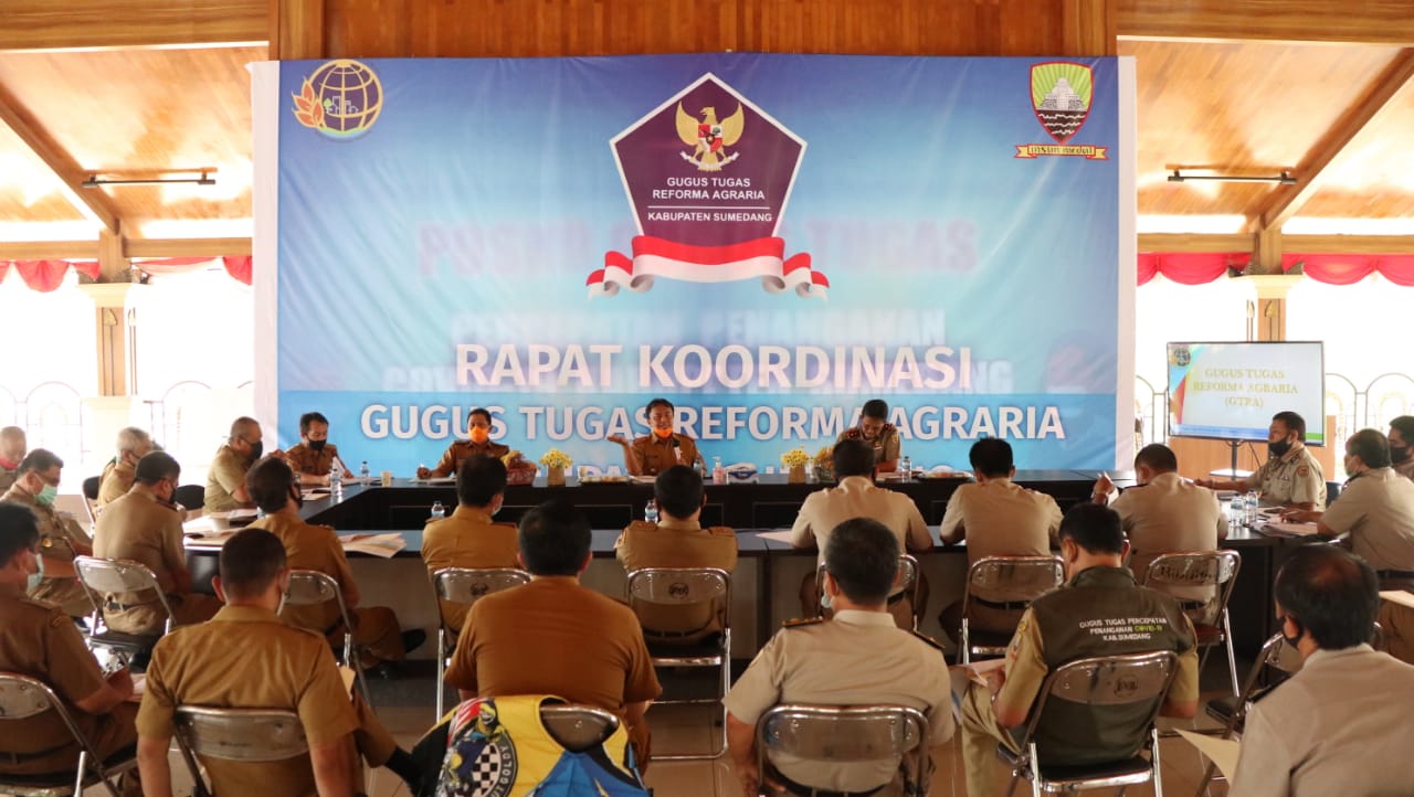 Rapat Kordinasi Gugus Tugas Reformasi Agraria
