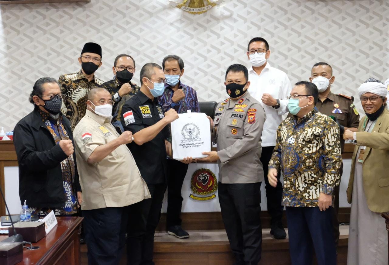 Kunjungan Kerja Mahkamah Kehormatan DPR-RI di Mapolda Jawa Barat