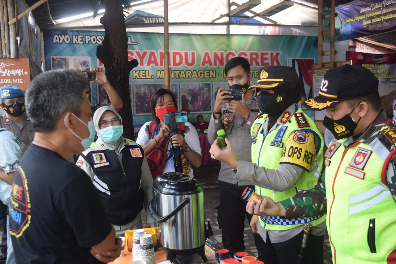 Kapolres Tegal Kota Dukung dan Apresiasi Kampung Siaga Candi