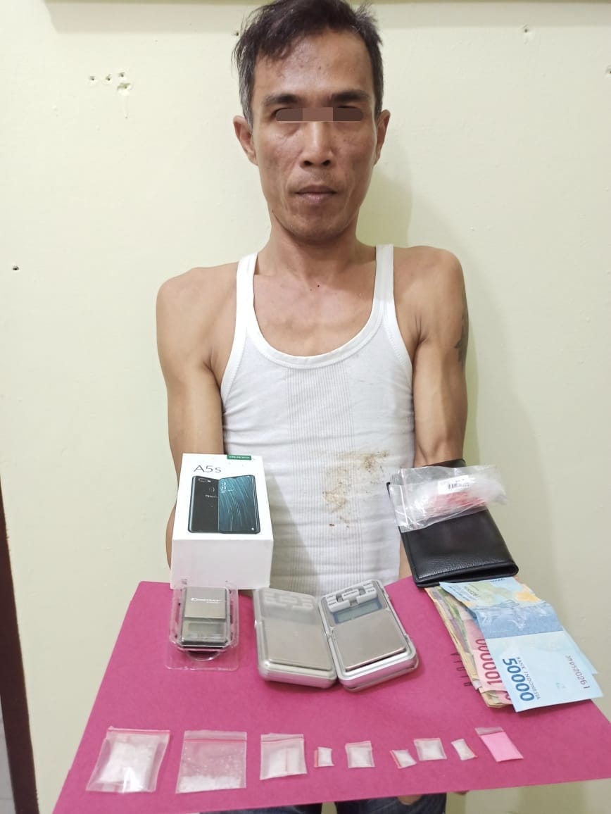 Tim Opsnal Mapolsek Seberida Inhu Kembali Amankan Pelaku Narkoba