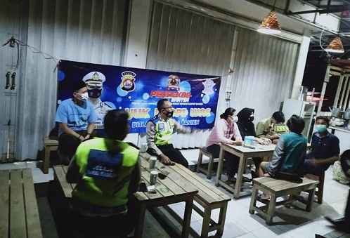 Yuk Ngopi Wae, Cara Humanis Ditlantas Polda Banten Berikan Himbauan Pada Masyarakat