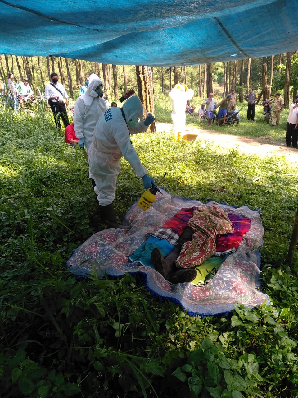 Seorang Pencari Lebah Madu Ditemukan Meninggal Dunia di Hutan Lindung Tulungrejo Gandusari Blitar