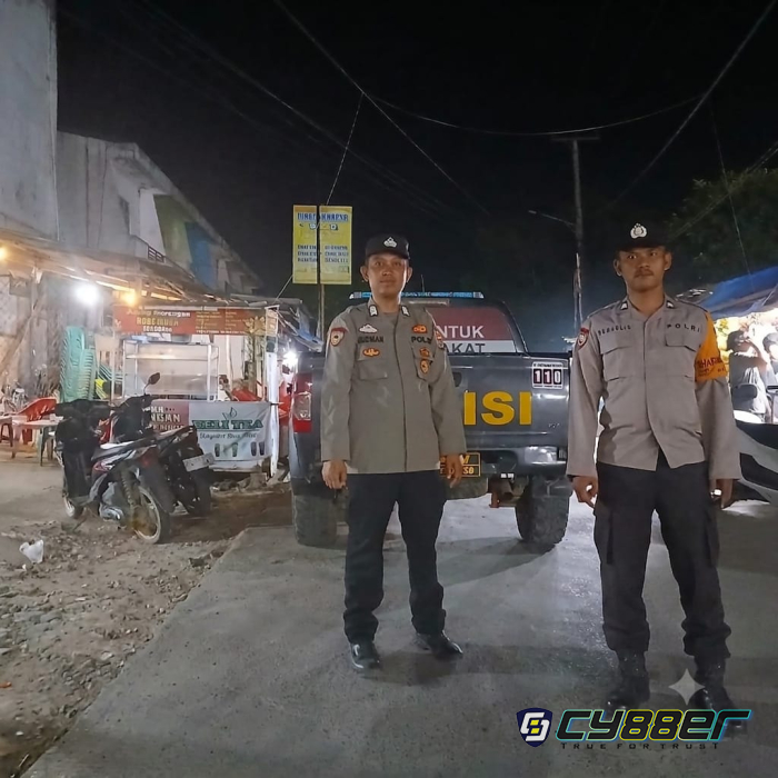 Jaga Kamtibmas, Personel Polsek Simpang Pematang Lakukan KRYD