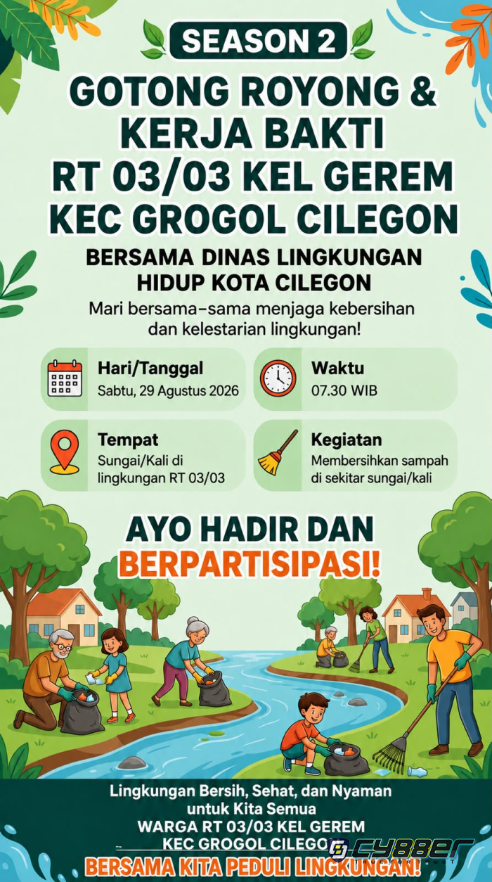 Gotong Royong Warga RT 03/03 Gerem Memasuki Minggu Kedua, Empat RT Turut Bergerak