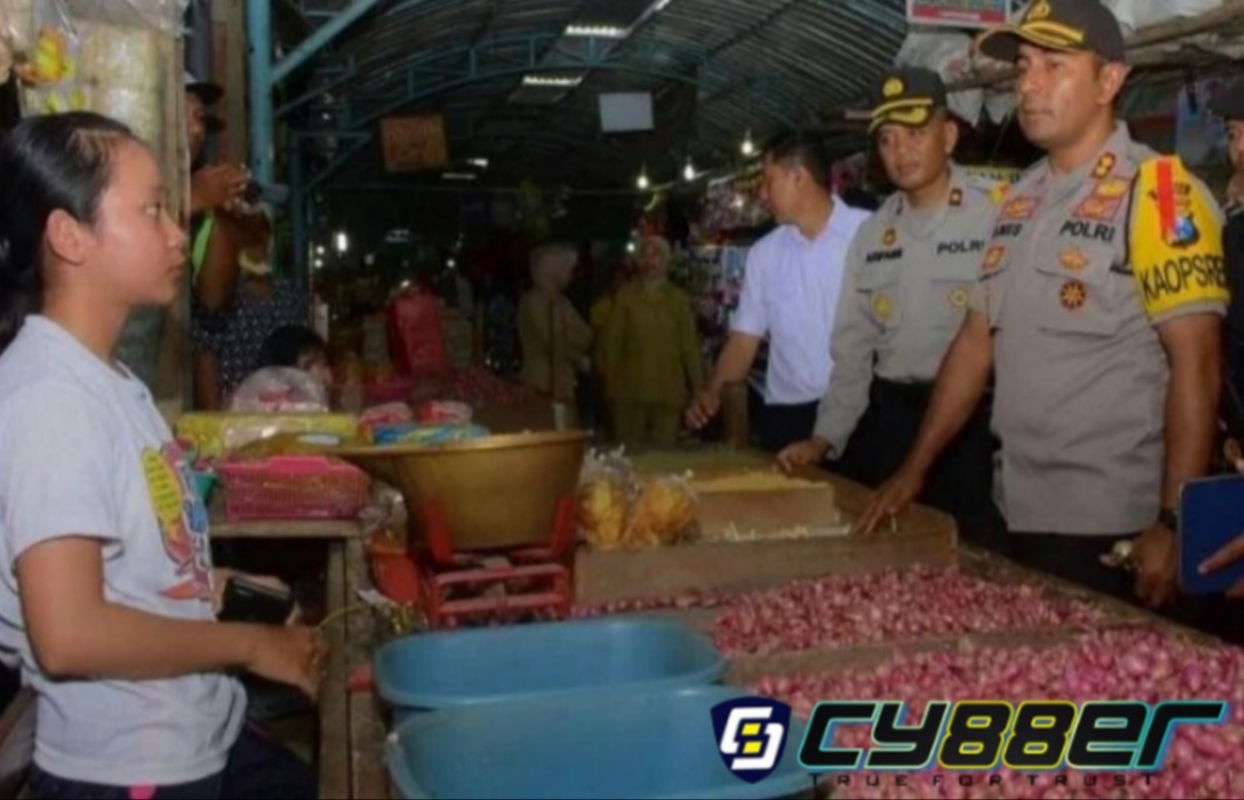 Satgas Pangan Polres Blitar Kota Akan Memberikan Sanksi Pidana Bagi Pedagang Yang Menaikan Harga Dan Menimbun Tanaman Obat Keluarga Atau Toga Dan Empon empon.