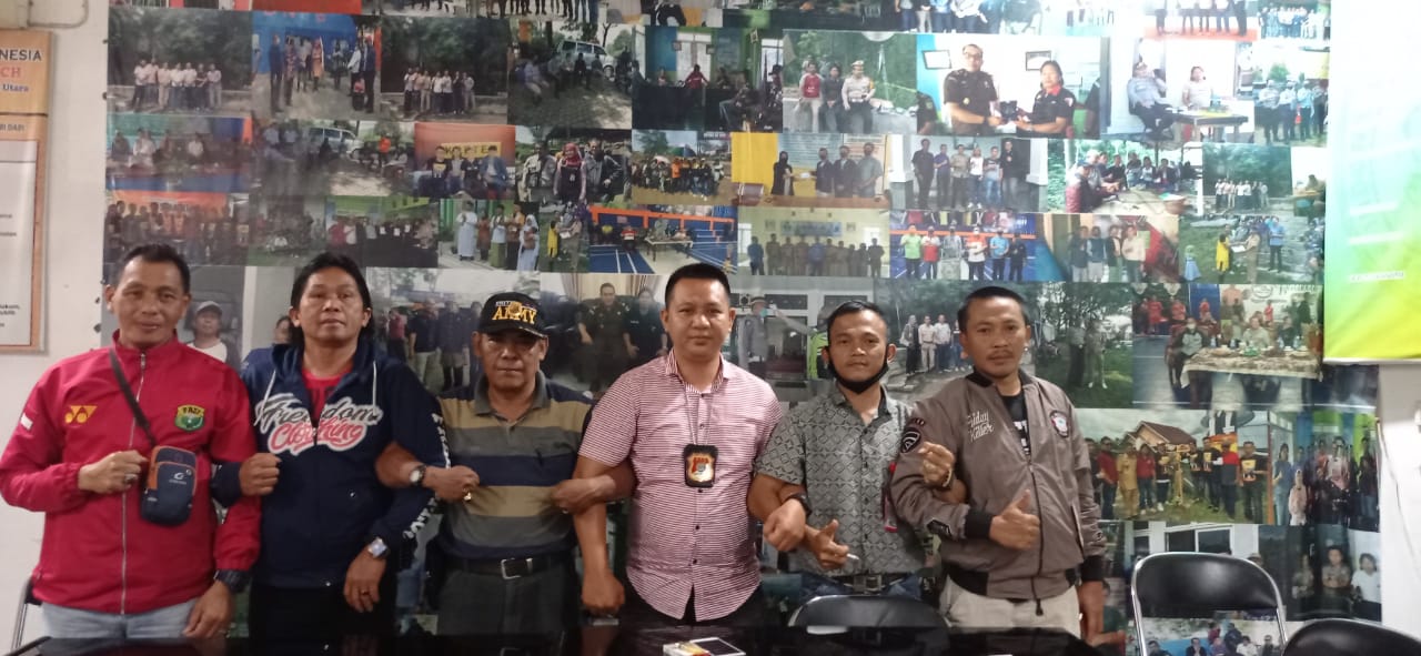 Kunjungan CYBER88 di Kantor LSM-IPSW Dalam Membentuk Biro Kota Pagar Alam