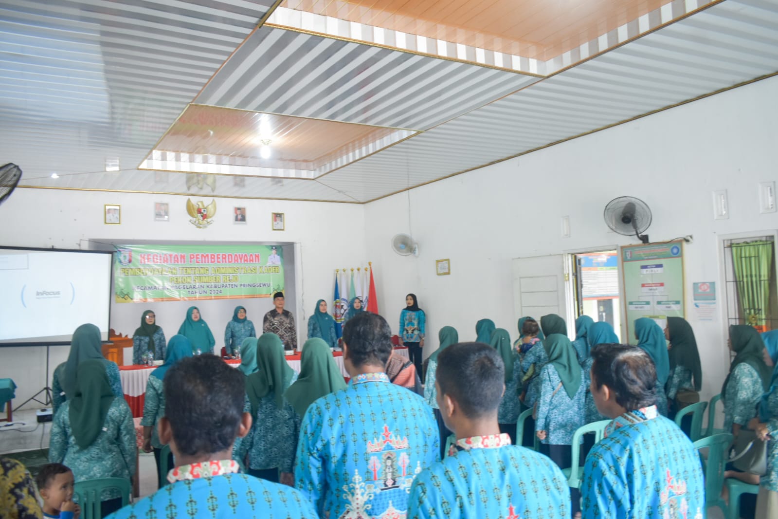 PKK Pekon Sumber Rejo Gelar Pemberdayaan Administrasi