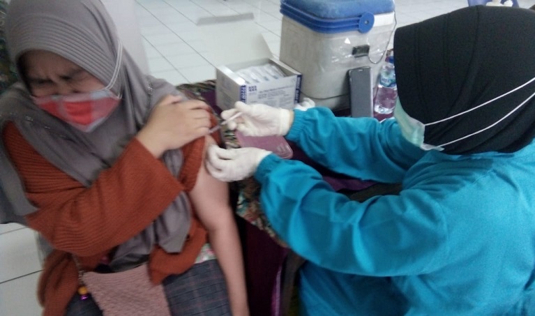 Lagi, Puskesmas Cigombong Hari ini Gelar Vaksinasi Kedua untuk Umum dan Lansia