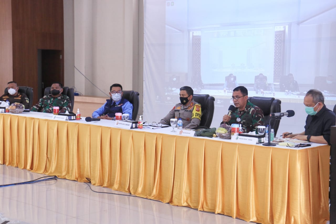 Rakor Komite Kebijakan Penanganan Covid-19 dan Pemulihan Ekonomi Daerah Provinsi Jawa Barat