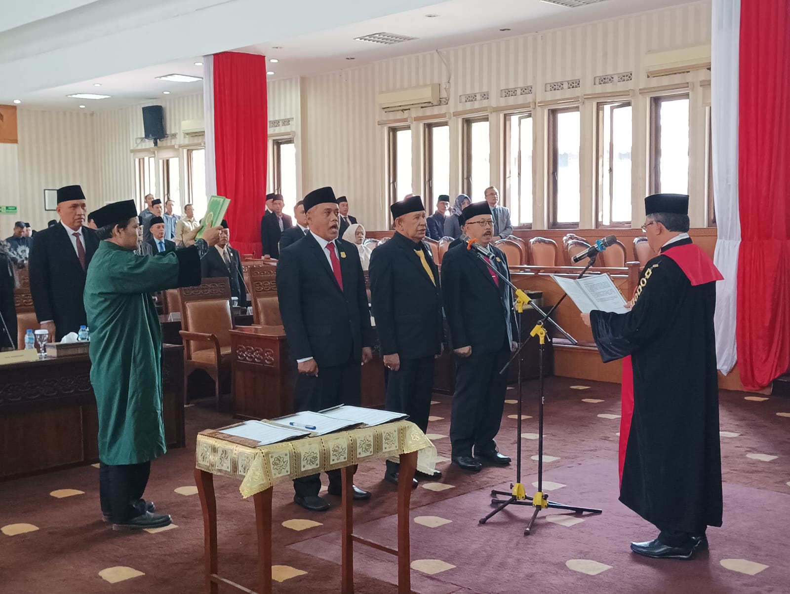 DPRD Kota Cimahi Gelar Pengambilan Sumpah Jabatan Ketua dan Wakil Periode 2024-2029