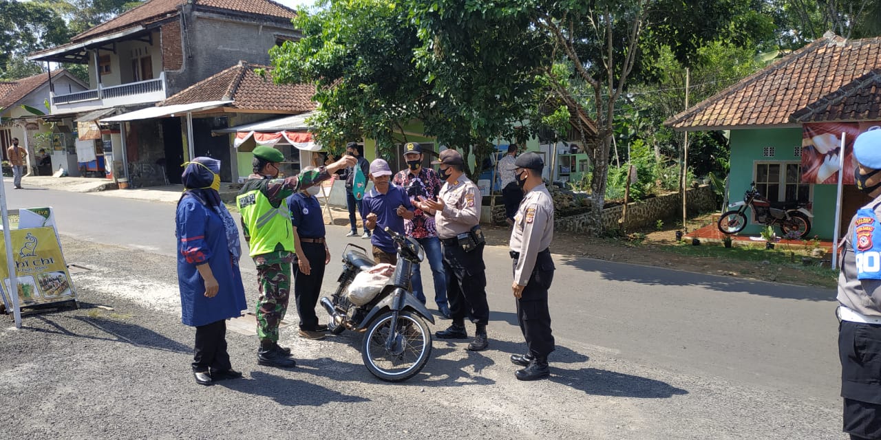 Cegah Covid-19, Polres Ciamis Polda Jabar Rutin Ops Yustisi