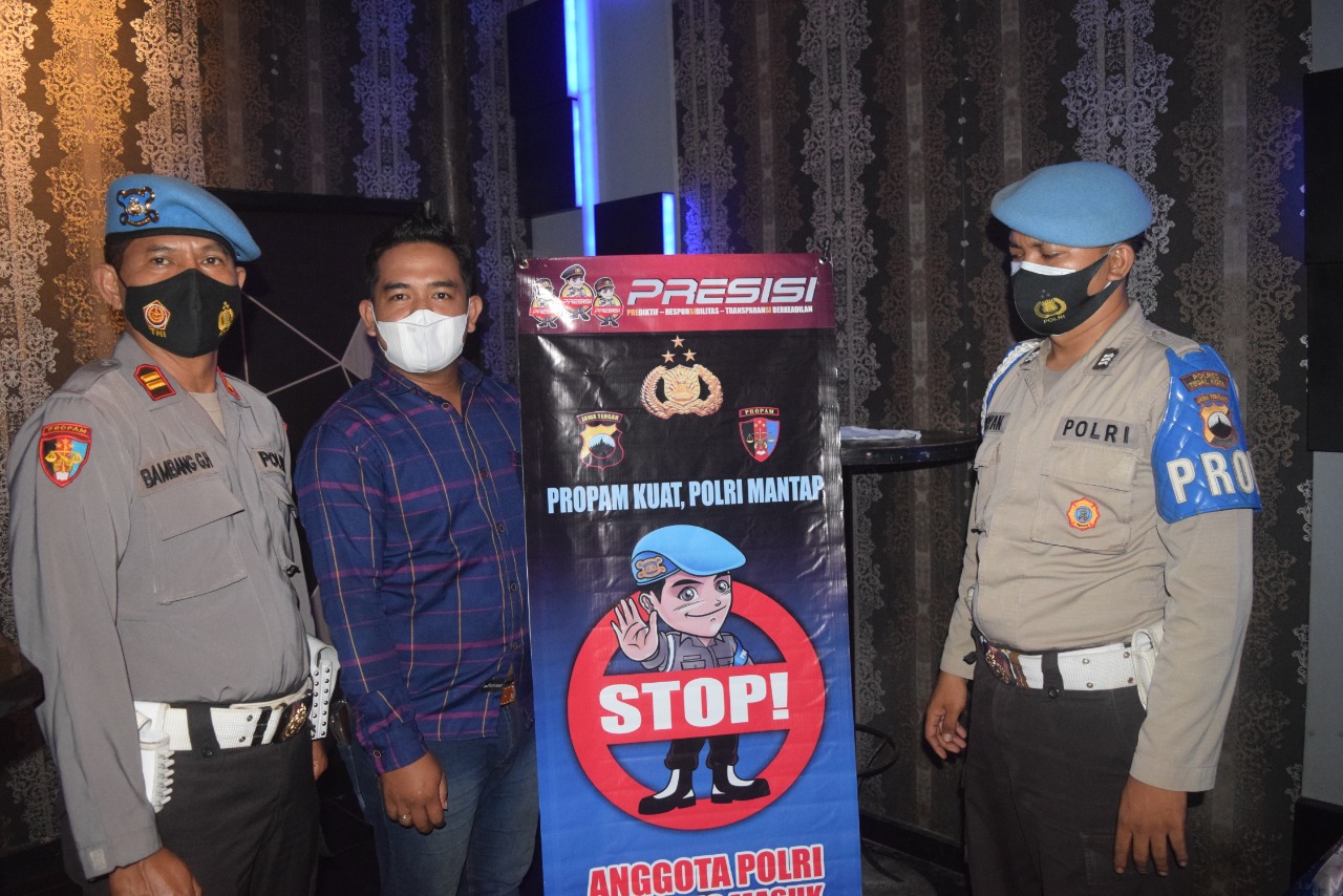 Kapolres Tegal Kota Melarang Anggotanya Masuk Tempat Hiburan Karaoke 