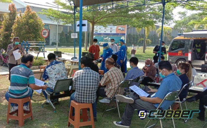 Sasar Industri, Polisi Himbau PPKM Darurat Secara Humanis Kepada Karyawan PT Shoetown
