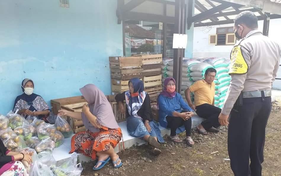 Polres Majalengka Imbau Warga Penerima BPNT Untuk Patuhi Penerapan M3 Protokol Kesehatan 