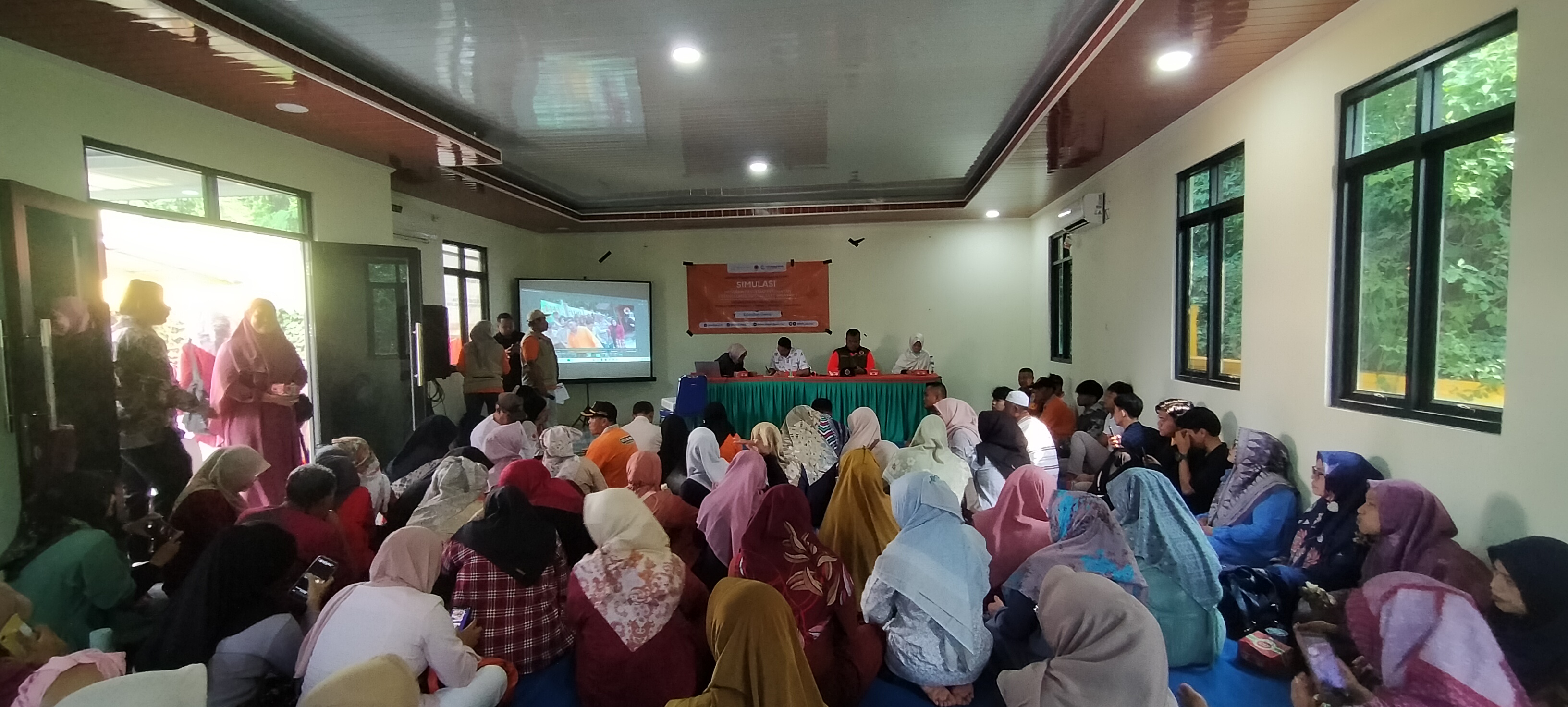 Siap Untuk Selamat, FPRB Destana Gerem Gelar Tsunami Drill 