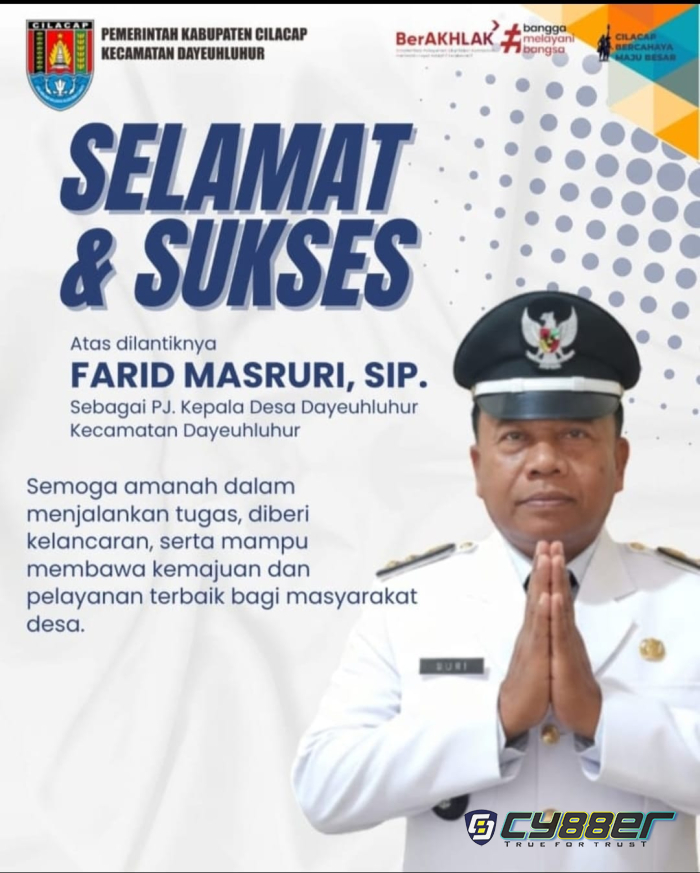 Farid Masruri, S.IP. Resmi Dilantik Sebagai Penjabat Kepala Desa Dayeuhluhur