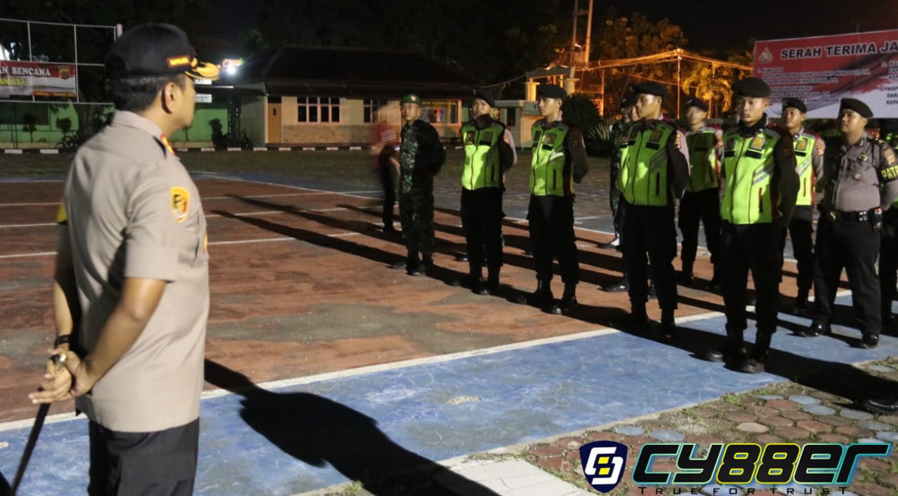 Kapolres Indramayu Pimpin Apel Kesiapan Patroli Gabungan Skala Besar