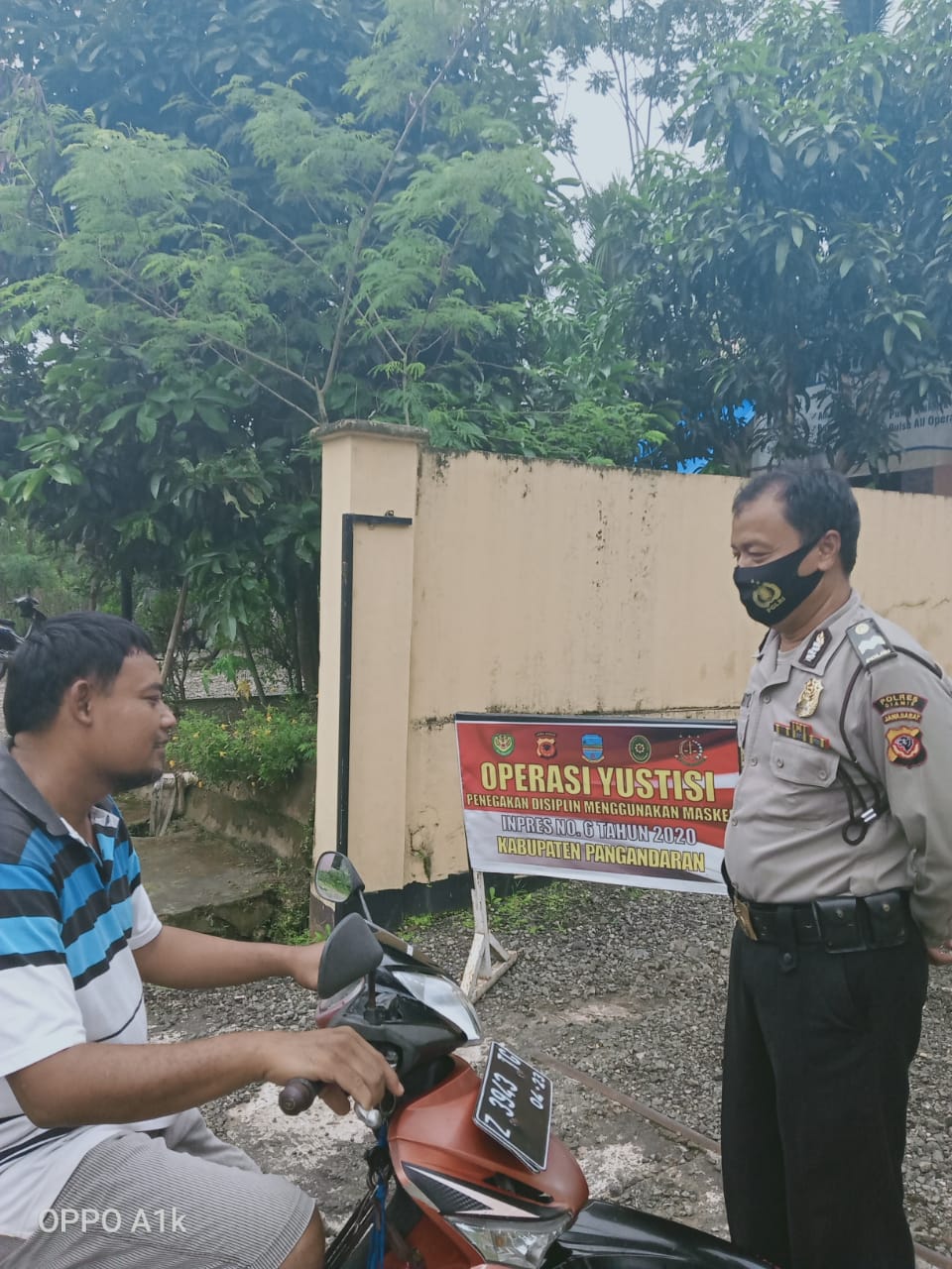 Polres Ciamis Berupaya Memberikan Pemahamanan Covid-19 Kepada Masyarakat 