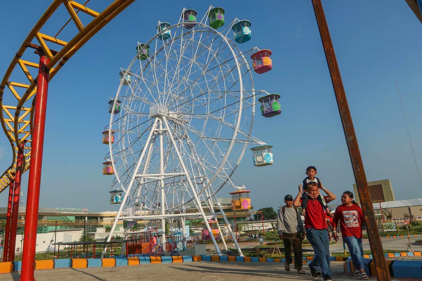 Momen Lebaran, 30.625 Orang Pengunjung dan 8.823 unit Kendaraan Padati Kawasan Bakauheni Harbour City