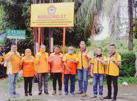 PDK Kosgoro 57 Kota Medan, BMK 57 Kota Medan Gelar Silahturahmi Dihadiri Oleh DPD Kosgoro 57 Sumut
