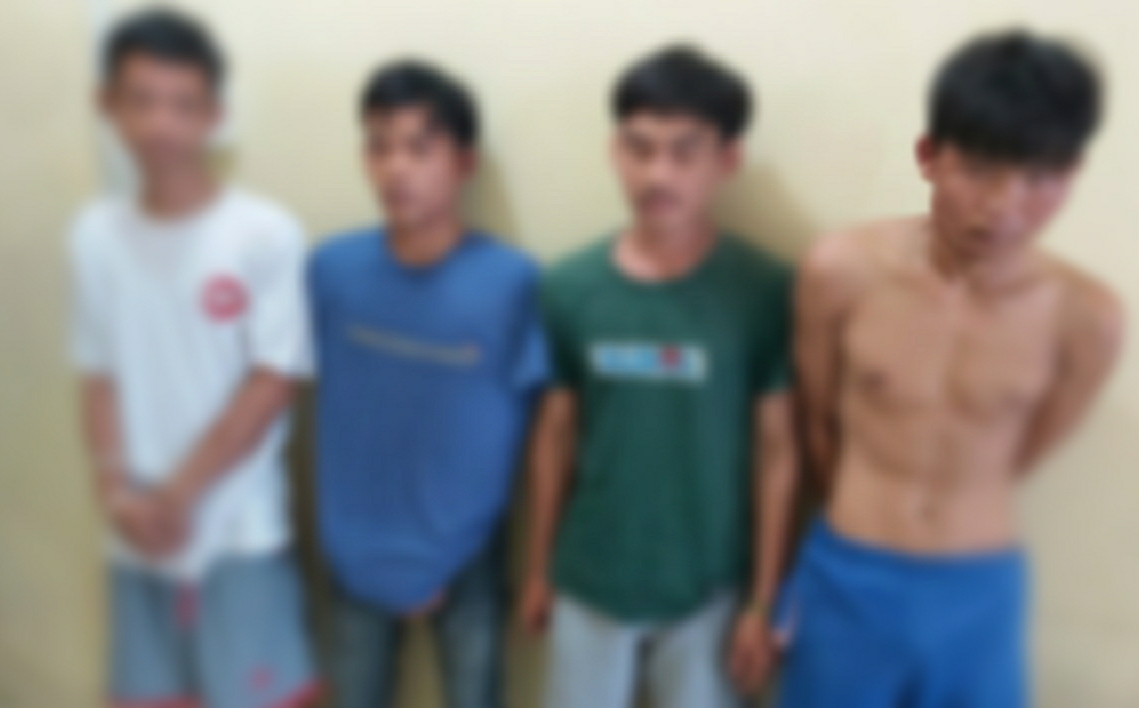 4 Pelaku Curat yang Beraksi di Jalinsum, 13 Kali Beraksi Akhirnya Barhasil Ditangkap Polisi