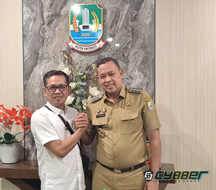 Ketua dan Pengurus Lembaga Sosial Pemuda Nusantara Bekasi Raya Audiensi dengan Wali Kota Bekasi