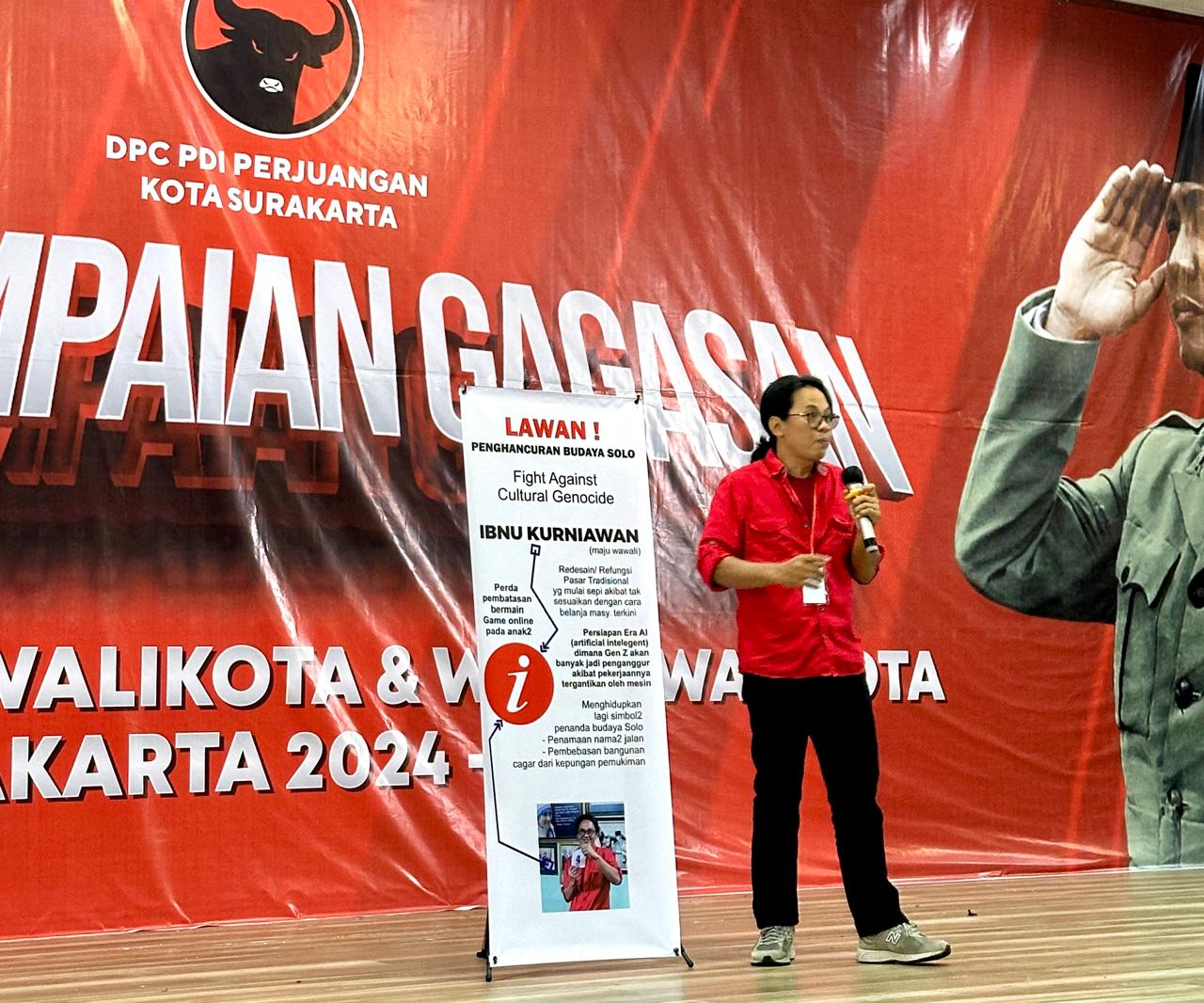 Sampaikan Gagasan Bakal Calon Wakil Walikota, Ibnu Kurniawan Serukan Penghidupan Kembali Budaya Solo