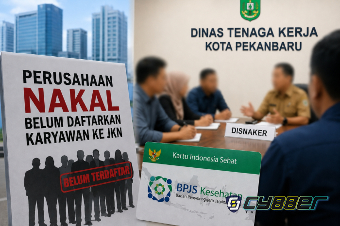 Perusahaan Nakal di Pekanbaru Disorot, Diduga Belum Daftarkan Ribuan Karyawan ke JKN