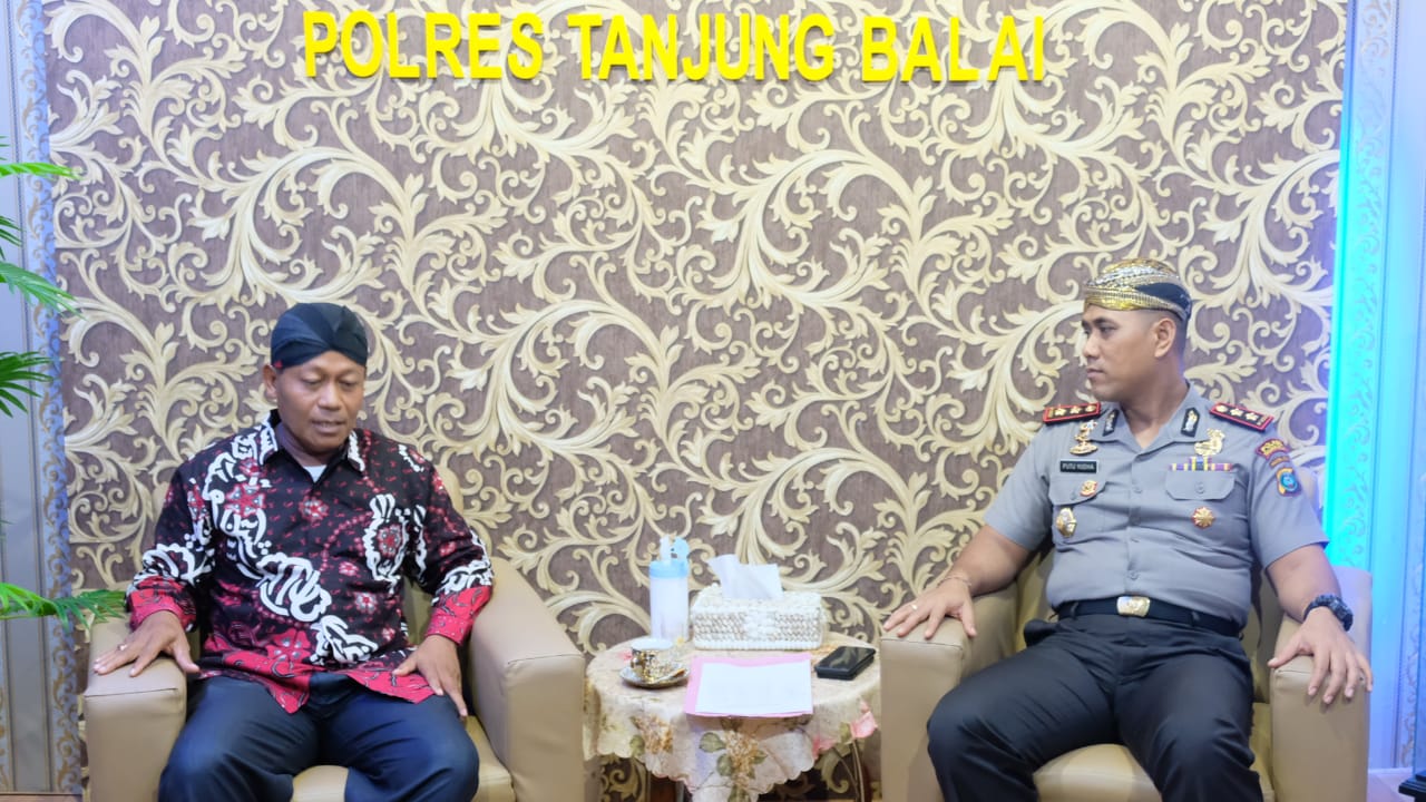 Kapolres Tanjung Balai Menerima Audiensi DPD PKB Pujakesuma Kota Tanjung Balai