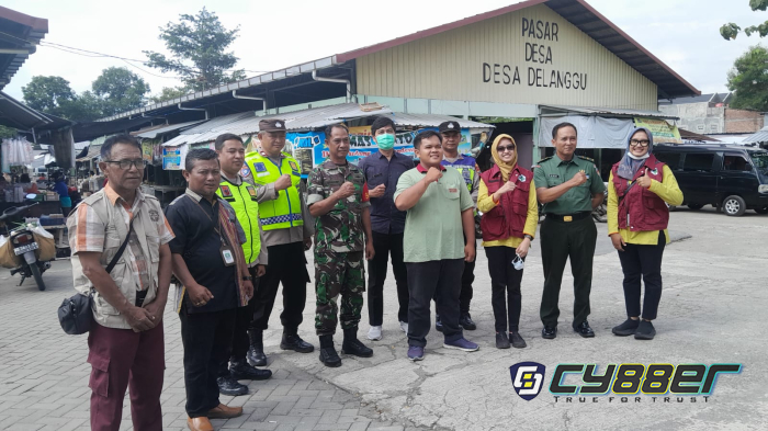 Jelang Libur Nataru, Tim Lintas Sektor Kecamatan Delanggu Intensifkan Pengawasan Keamanan Pangan Pasar