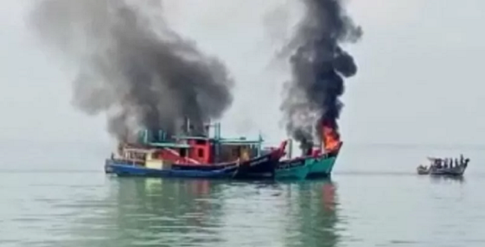 6 Kapal Ikan Asing di Belawan, Ditenggelamkan 