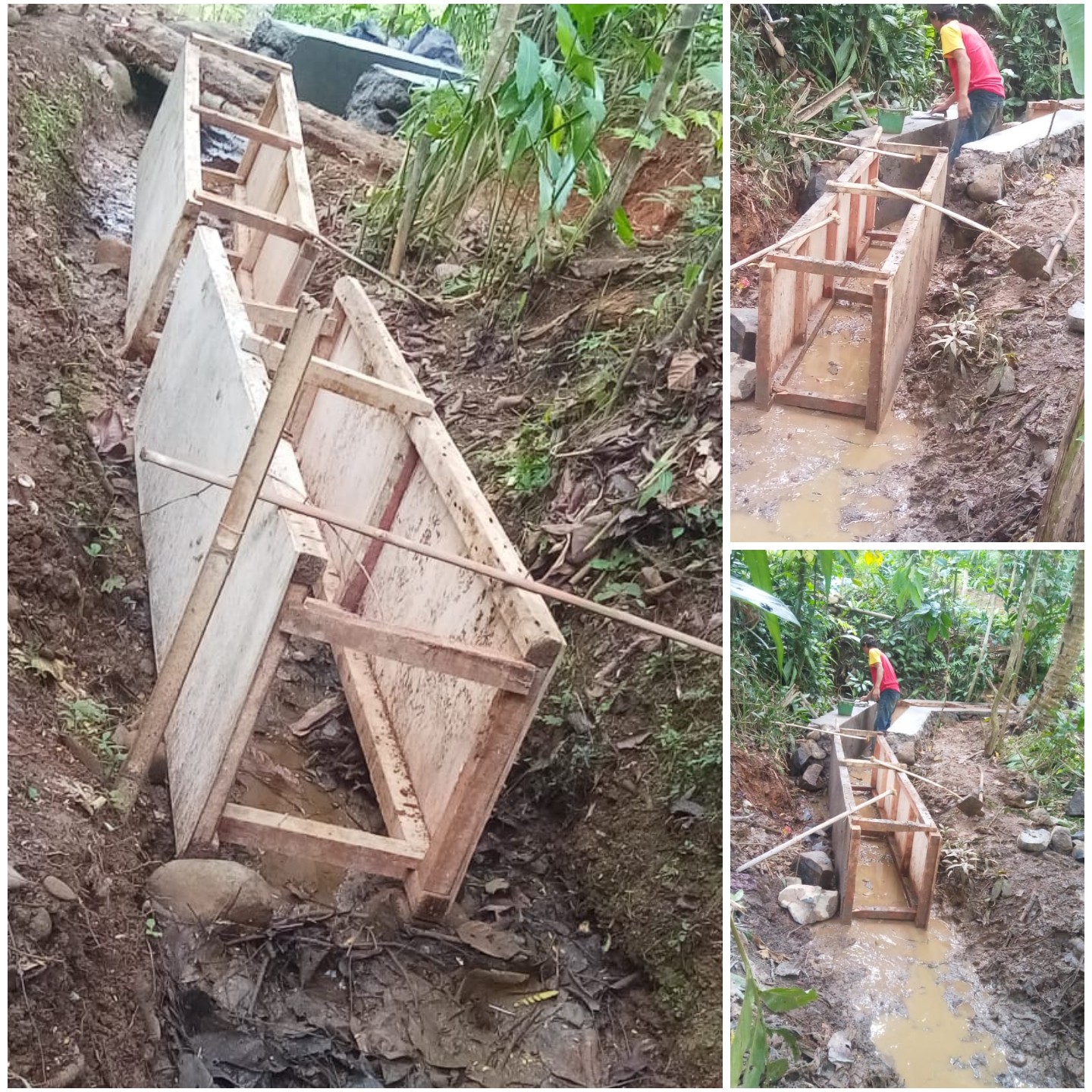 P3A Desa Malabar Di Duga Bermasalah Dan Asal Jadi Dalam Pengerjaan Proyek.