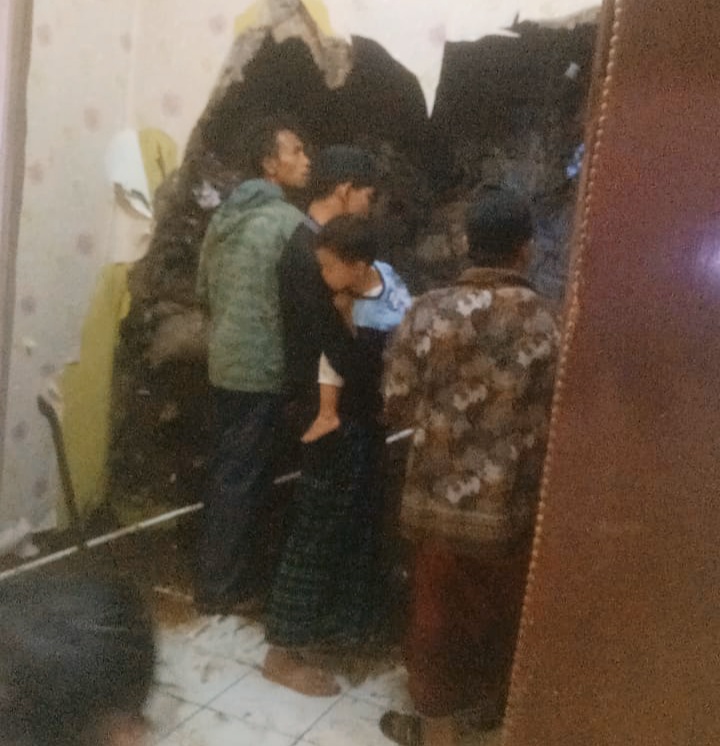 7 Rumah Di Desa Tugu Jaya Tertimpa Longsor