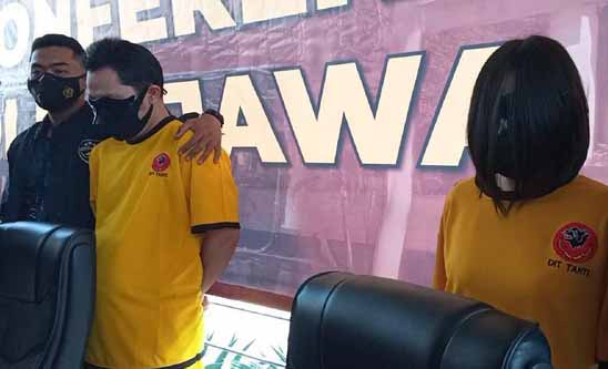 Sejoli Pelaku Video Mesum Diamankan Polisi. Ternyata, Hasil Karyana Dijual ke Situs Porno